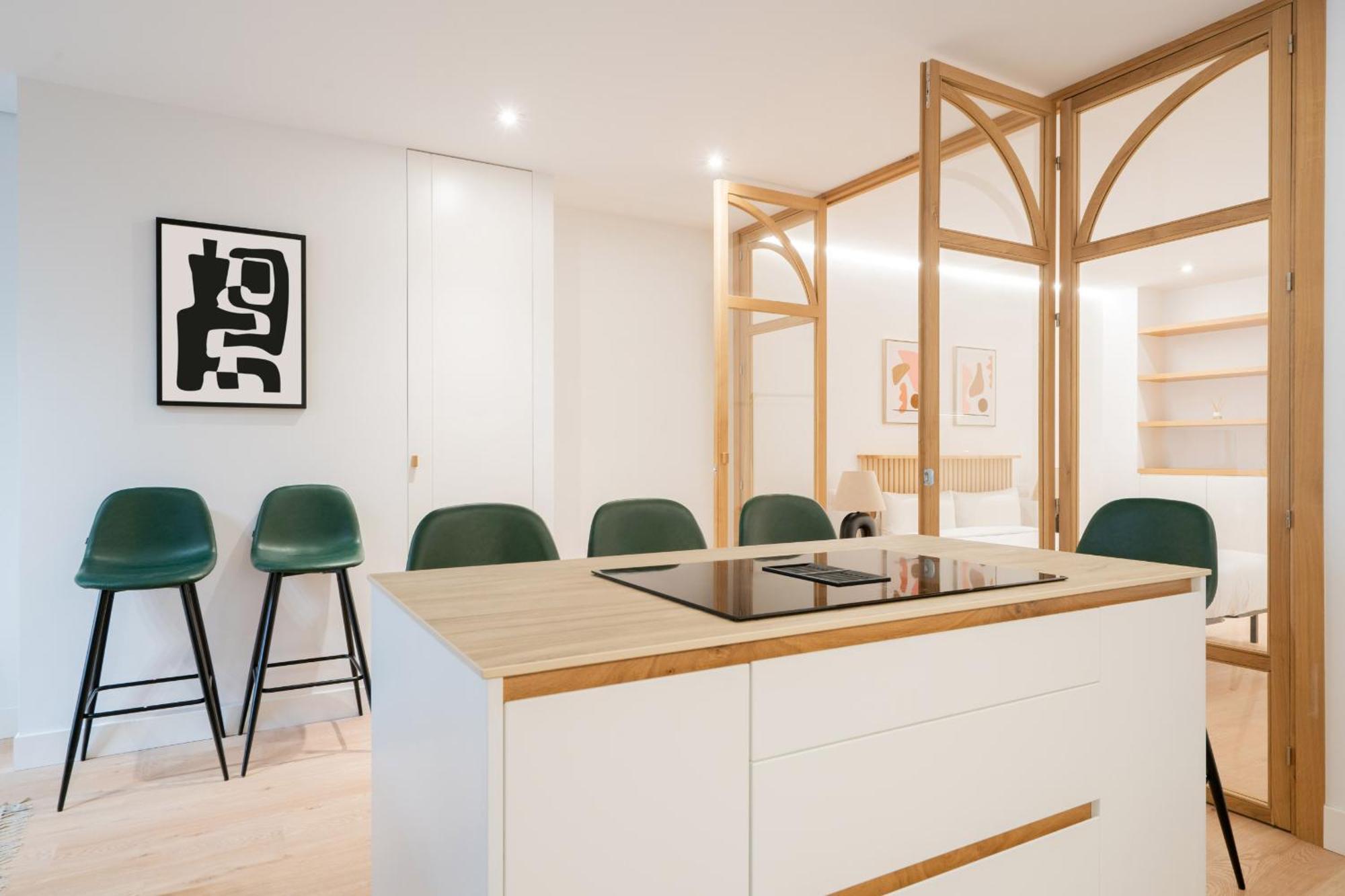 Apartamento De Lujo En Gran Via Apartment Madrid Luaran gambar